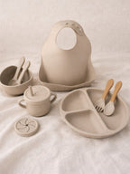 Silicone Baby Feeding Set (8 Piece)