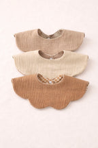 Cotton Reversible Bib 3pc Set