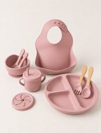 Silicone Baby Feeding Set (8 Piece)