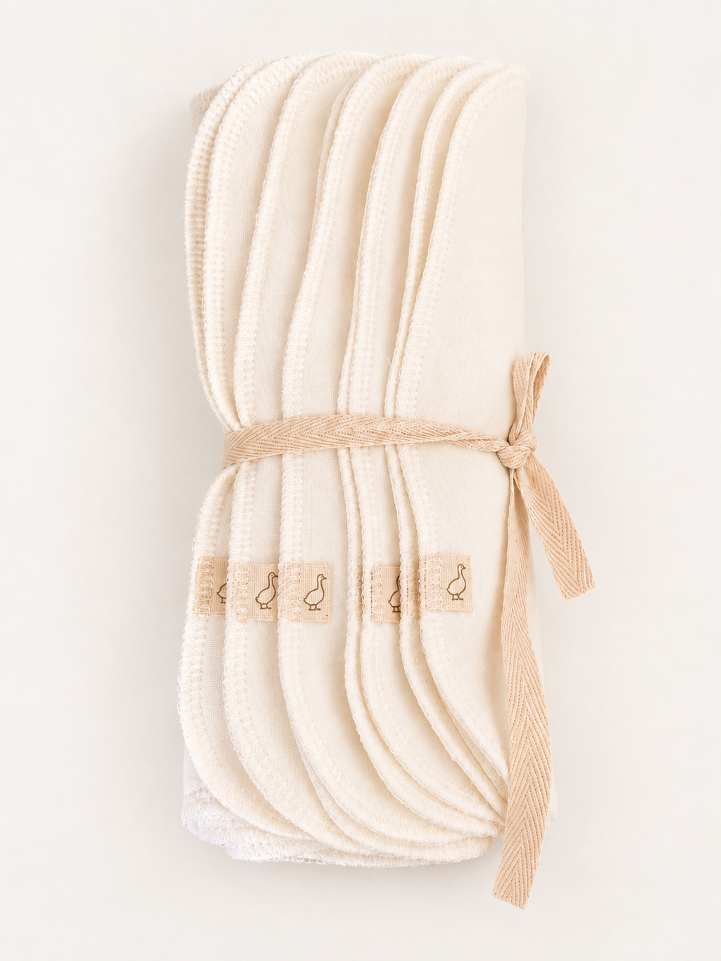 PRE-ORDER: Reusable Bamboo Cotton Baby Wipes 10 pack